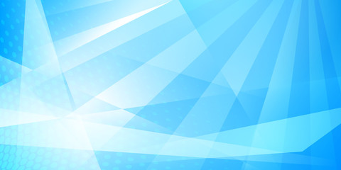 Obraz premium Abstract background of dots and intersecting lines in light blue colors