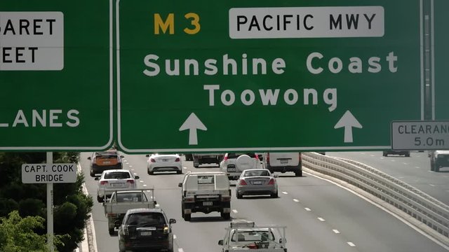 Highway Traffic, Brisbane Australia