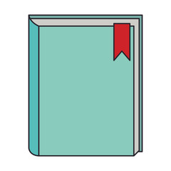 Education and books isolated icon