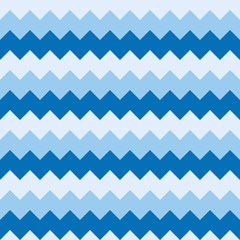 Abstract three color seamless background chevron pattern. Vector illustration