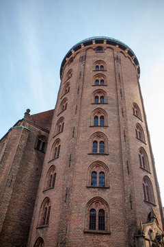 Rundetaarn tower , famous building in Copenhagen Denmark