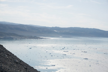 Greenland ice sea
