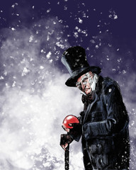MR. Scrooge - Eine Weihnachtsgeschichte - Illustration