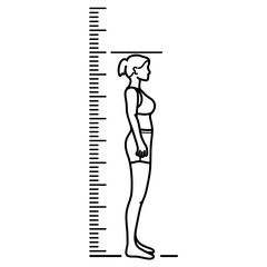 Woman growth measurement