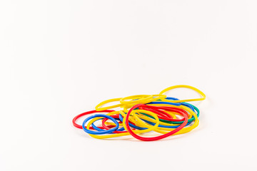 Colorful rubberbands