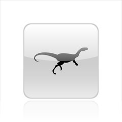 Dinosaur icon vector design. Reptiles icons