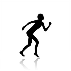 Fototapeta na wymiar Running man icon vector design