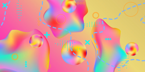 Summer sound poster.