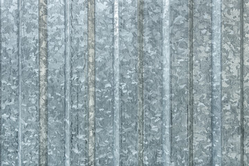 abstract background of aluminum ribbed surface close up