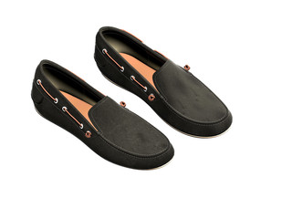 3d render casual man shoes