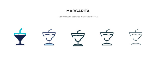 margarita icon in different style vector illustration. two colored and black margarita vector icons designed in filled, outline, line and stroke style can be used for web, mobile, ui