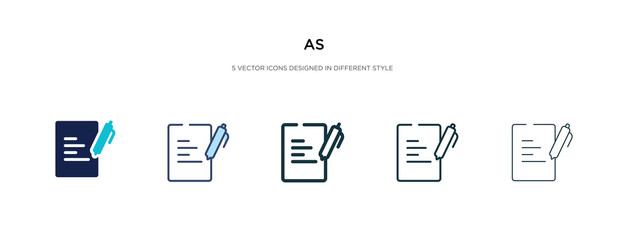 as icon in different style vector illustration. two colored and black as vector icons designed in filled, outline, line and stroke style can be used for web, mobile, ui