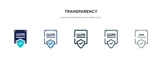 transparency icon in different style vector illustration. two colored and black transparency vector icons designed in filled, outline, line and stroke style can be used for web, mobile, ui