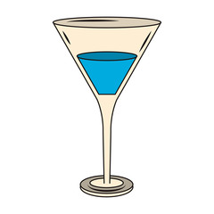 Martini cocktail icon