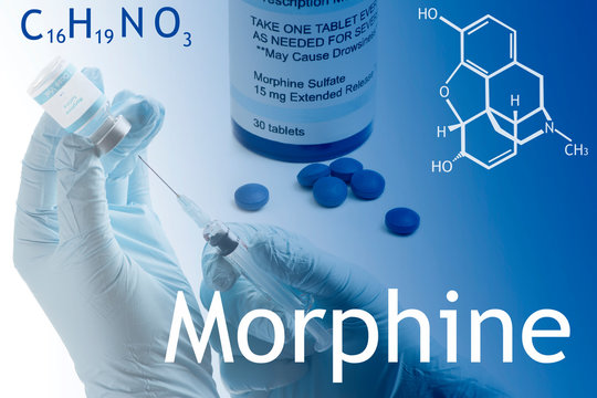 Morphine Concept Photo