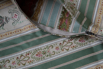 Obraz na płótnie Canvas Biedermeier upholstery fabric