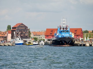 Obraz premium Hafen Klaipeda