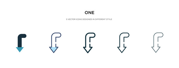 one icon in different style vector illustration. two colored and black one vector icons designed in filled, outline, line and stroke style can be used for web, mobile, ui
