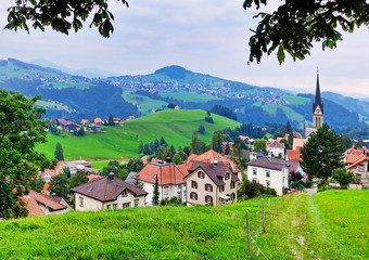 Fototapeta na wymiar Rehetobel in Switzerland