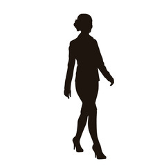 People Walking Silhouette