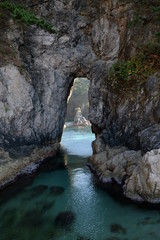 海（岩場）
