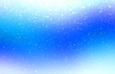 Christmas incredible snow background. Blue wide wave stripe pattern. Soft abstract texture. Wonderful winter decoration.