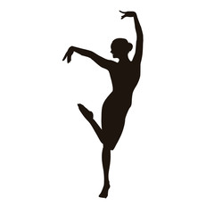 Gymnastic Silhouette