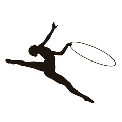 Gymnastic Silhouette