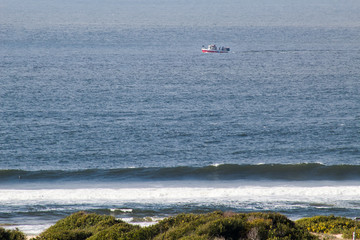 Vista da praia de Punta del Este, Uruguai