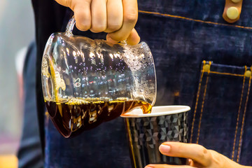 Syphon Coffee or Vacuum Coffee is full immersion tasteful, this process show syphon coffee ready to...