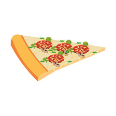 slice italian pizza design