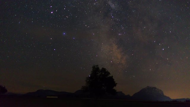 Sternenhimmel - Zeitraffer
