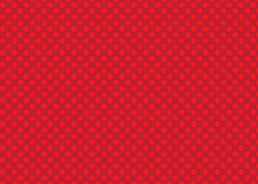 Red polka dot pattern for Christmas background or graphic art designs, elegant holiday colors in decorative wallpaper or paper material
