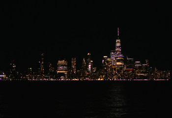 Obraz premium City at skyline at night