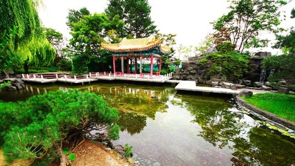人気沸騰の中国庭園