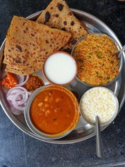 Indian food Parantha 