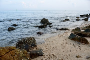 sea and rocks