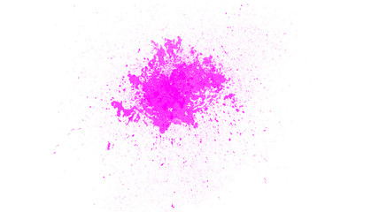 Abstract background with pink splashes