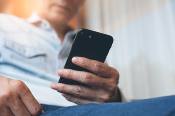 Using mobile phone