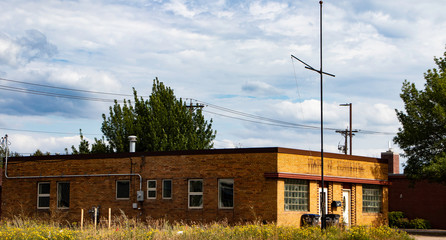 Obraz premium Abandoned Building in Duluth, MN