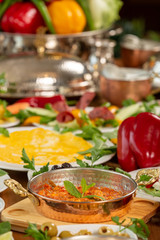 Turkish Food Berakfast Traditional Healty