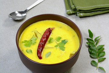 Kadhi is a yogurt based indian spicy dish eaten with roti or rice © jayk67