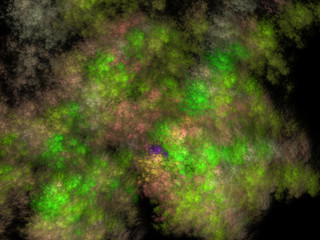 Imaginatory fractal background Image