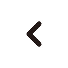 Back arrow icon symbol vector