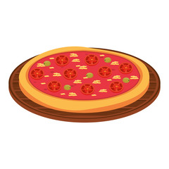 delicious italian pizza design
