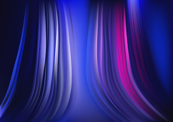 Blue abstract creative background design