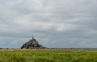 Mont Saint Michel in Normandy, France attraction