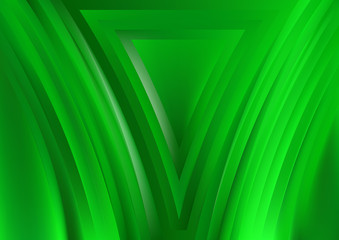 Green abstract creative background design