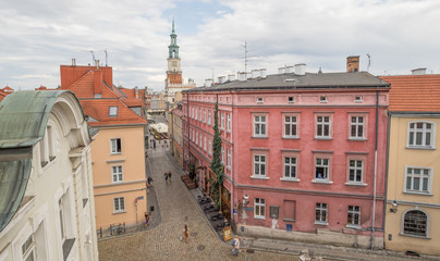 oznan, Poland - one of the main cities of the country, Poznan presents a wonderful mix between ranaissance and medieval architecture. Here in particular a glimpse of the Old Town 