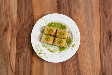 Turkish Style Baklawa Dessert Delight Food